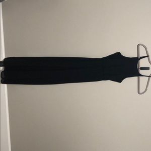 Francescas black chiffon dress